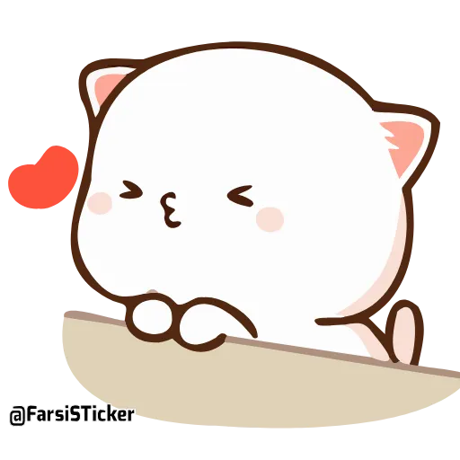😘 Стикер «Peach and Goma» для Telegram