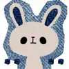 Стикер 6 Cute Jeans #cute #color #blue