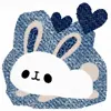Стикер 8 Cute Jeans #cute #color #blue