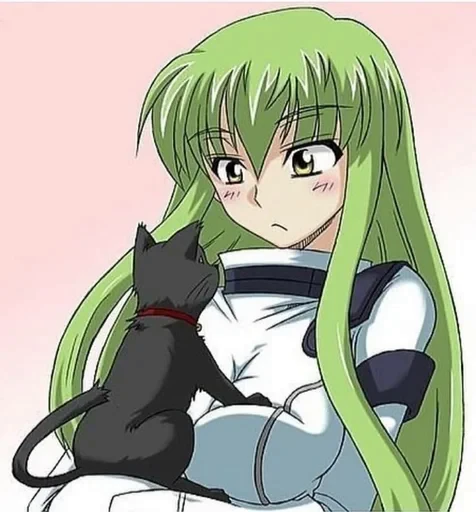 🌟 Стикер «C.C Code geass» для Telegram