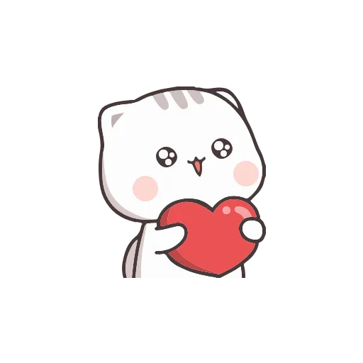 ❤️ Стикер «Cat lyla» для Telegram