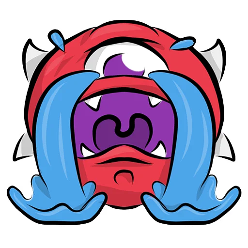😭 Стикер «Cacosdemon» для Telegram