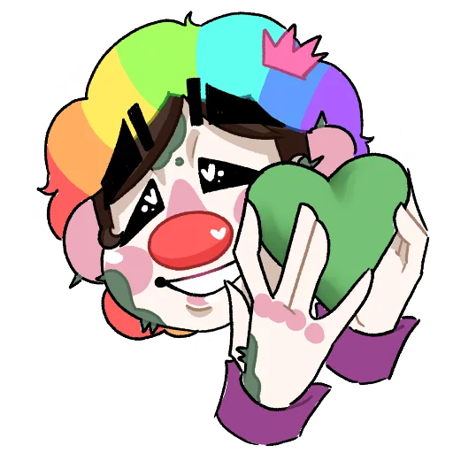 💚 Стикер «колючий пэк» для Telegram