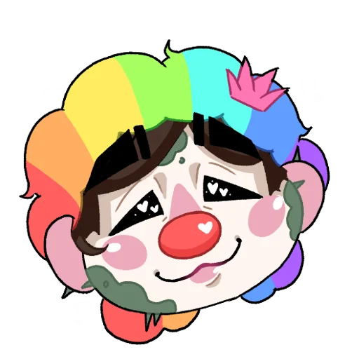 😊 Стикер «колючий пэк» для Telegram