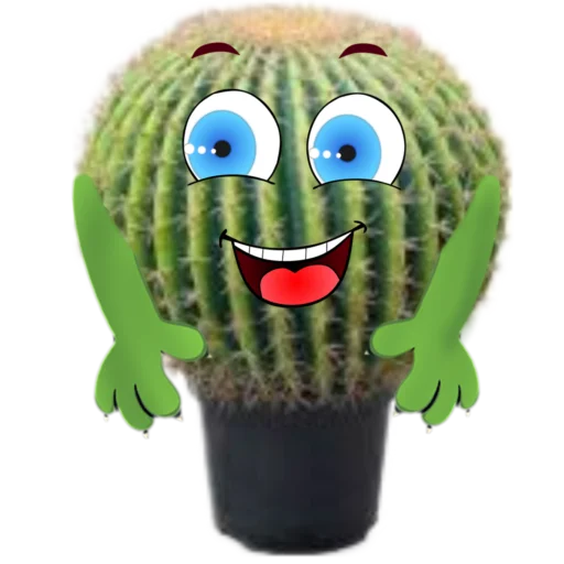 Стикерпак cactus для Telegram — скачать