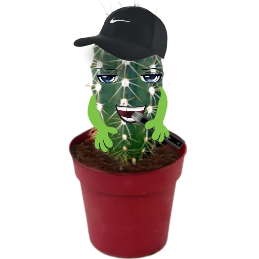 😐 Стикер «cactus» для Telegram