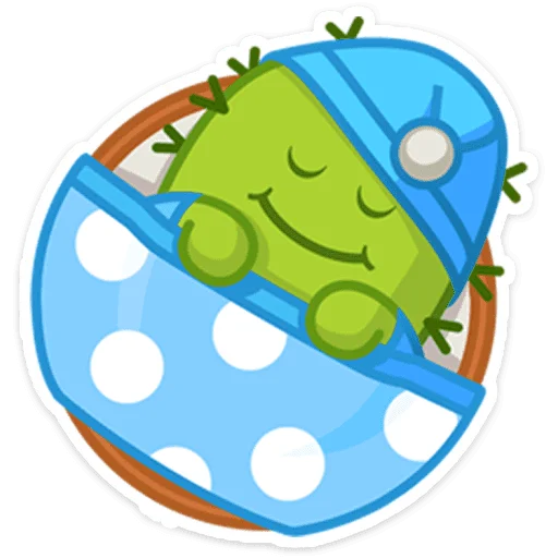 🌵 Стикер «Кактус Коля» для Telegram