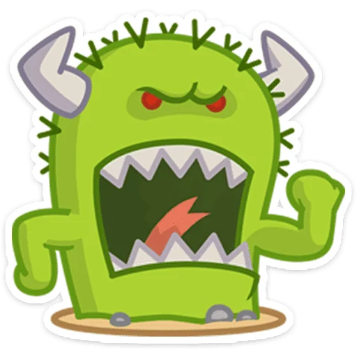 🌵 Стикер «Кактус Коля» для Telegram