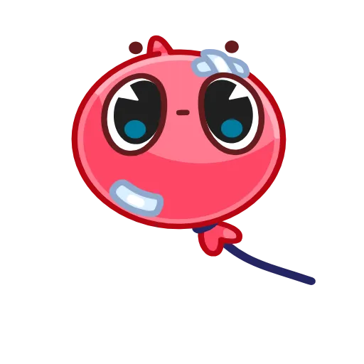 😐 Стикер «Cactus And Balloon» для Telegram