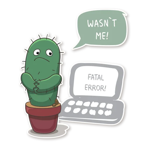 🙊 Стикер «Cactus Cozy» для Telegram