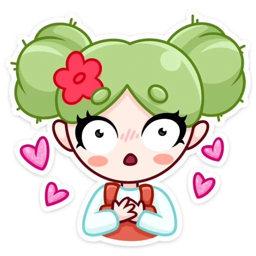 😍 Стикер «Кактусина» для Telegram