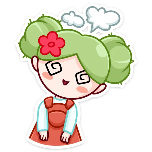 🌵 Стикер «Кактусина» для Telegram