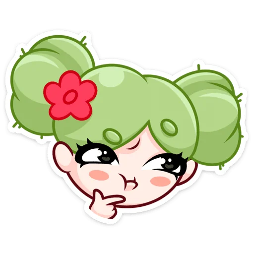 🤔 Стикер «Кактусина» для Telegram