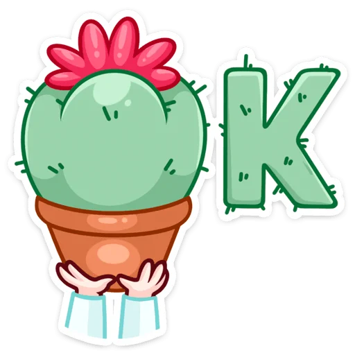 🌵 Стикер «Кактусина» для Telegram