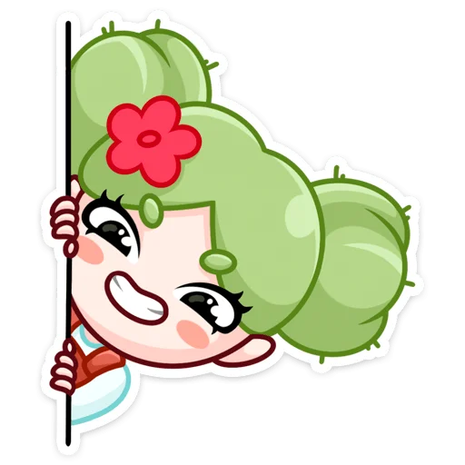 🌵 Стикер «Кактусина» для Telegram