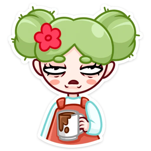 🌵 Стикер «Кактусина» для Telegram