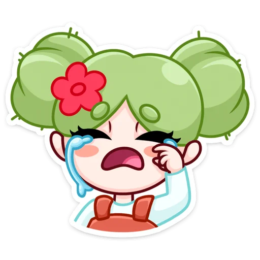 😢 Стикер «Кактусина» для Telegram
