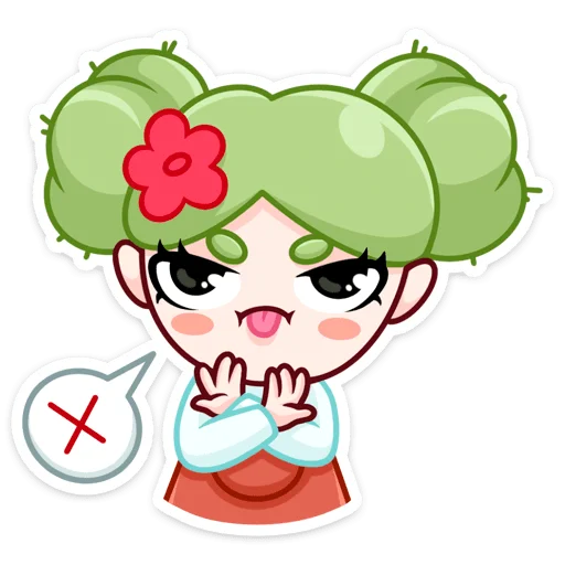 🌵 Стикер «Кактусина» для Telegram