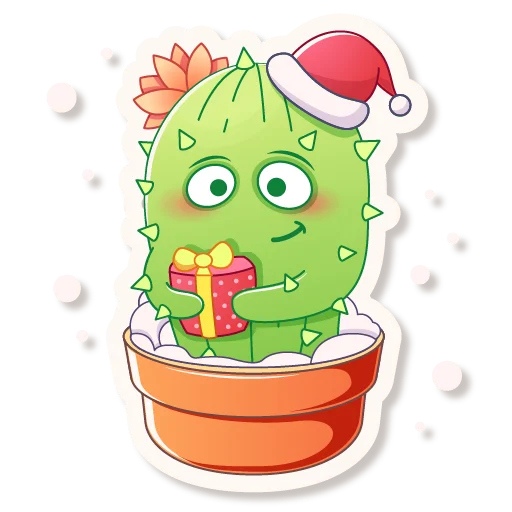 🎁 Стикер «Cactus Quentin» для Telegram