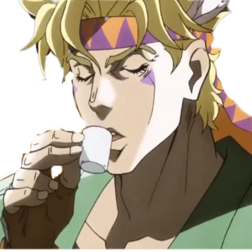 ☕ Стикер «Caesar Anthonio Zeppeli» для Telegram