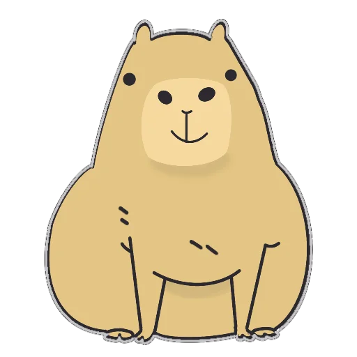 Стикерпак Capi для Telegram