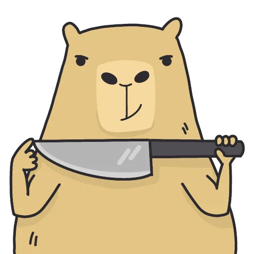 😏 Стикер «Capi» для Telegram