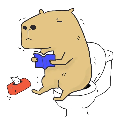 💩 Стикер «Capi» для Telegram