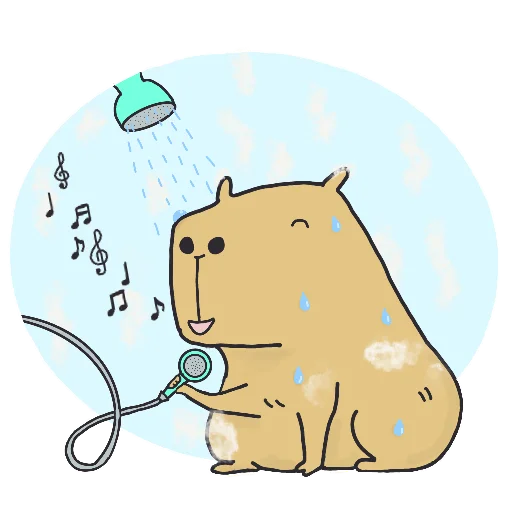 🎼 Стикер «Capi» для Telegram
