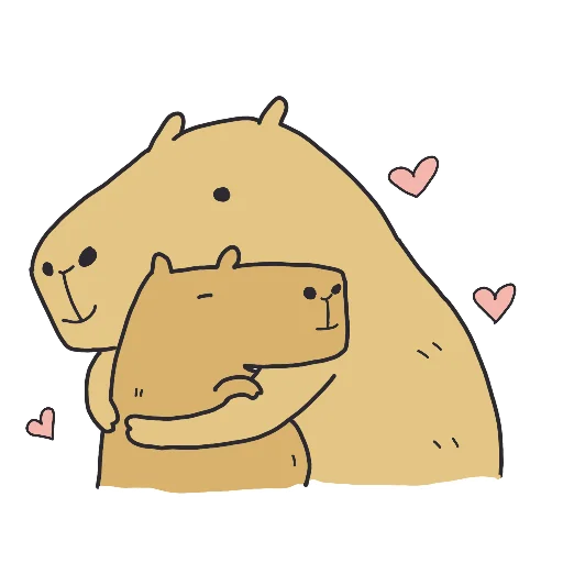 🥰 Стикер «Capi» для Telegram