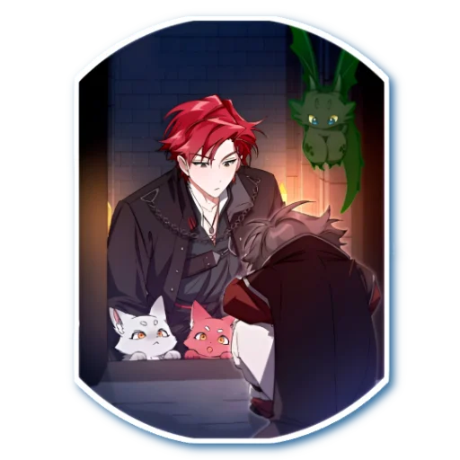 ❔ Стикер «Cale Henituse Trash of the Count&;s Family» для Telegram