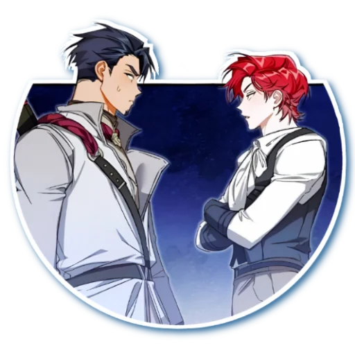😾 Стикер «Cale Henituse Trash of the Count&;s Family» для Telegram