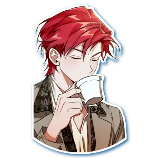 ☕ Стикер «Cale Henituse Trash of the Count&;s Family» для Telegram
