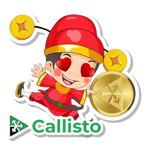😍 Стикер «Callisto Moon» для Telegram