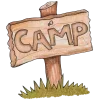 Стикер 2 Camping