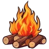 Стикер 16 Camping