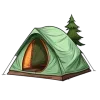 Стикер 4 Camping
