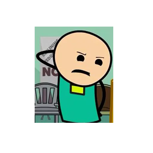 😐 Стикер «C and H» для Telegram