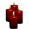 🕯 Эмодзи «candles aesthetic» для Telegram