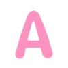 Эмодзи «Candy Barbie - розовые буквы и значки» для Telegram — обложка