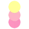 ⚪️ Эмодзи «Candy Barbie - розовые буквы и значки» для Telegram