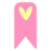 🔖 Эмодзи «Candy Barbie - розовые буквы и значки» для Telegram