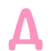 🎀 Эмодзи «Candy Barbie - розовые буквы и значки» для Telegram