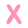 🎀 Эмодзи «Candy Barbie - розовые буквы и значки» для Telegram