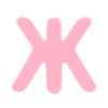 🎀 Эмодзи «Candy Barbie - розовые буквы и значки» для Telegram