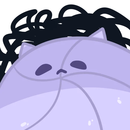 😤 Стикер «Candy Kitty» для Telegram