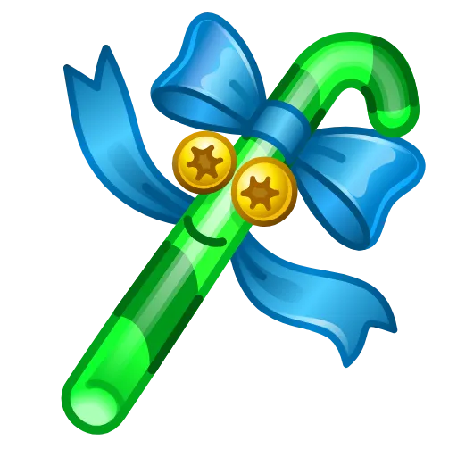 🍭 Эмодзи «Candy Cane» для Telegram