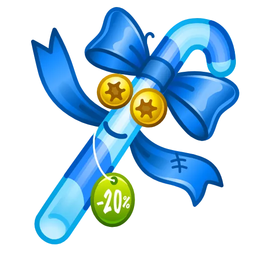 🍭 Эмодзи «Candy Cane» для Telegram