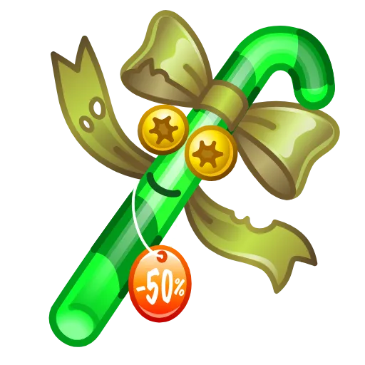 🍭 Эмодзи «Candy Cane» для Telegram