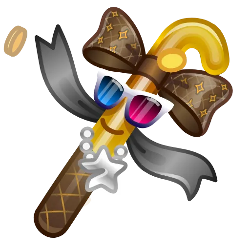 🍭 Эмодзи «Candy Cane» для Telegram