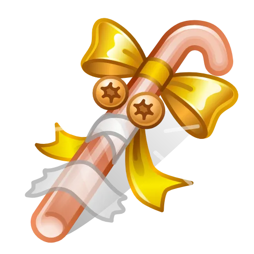 🍭 Эмодзи «Candy Cane» для Telegram